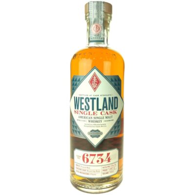 Westland Cask Strength Mount Gay Finish Peated, American Single Malt Whiskey